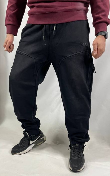 Мужские штаны коттон на флисе