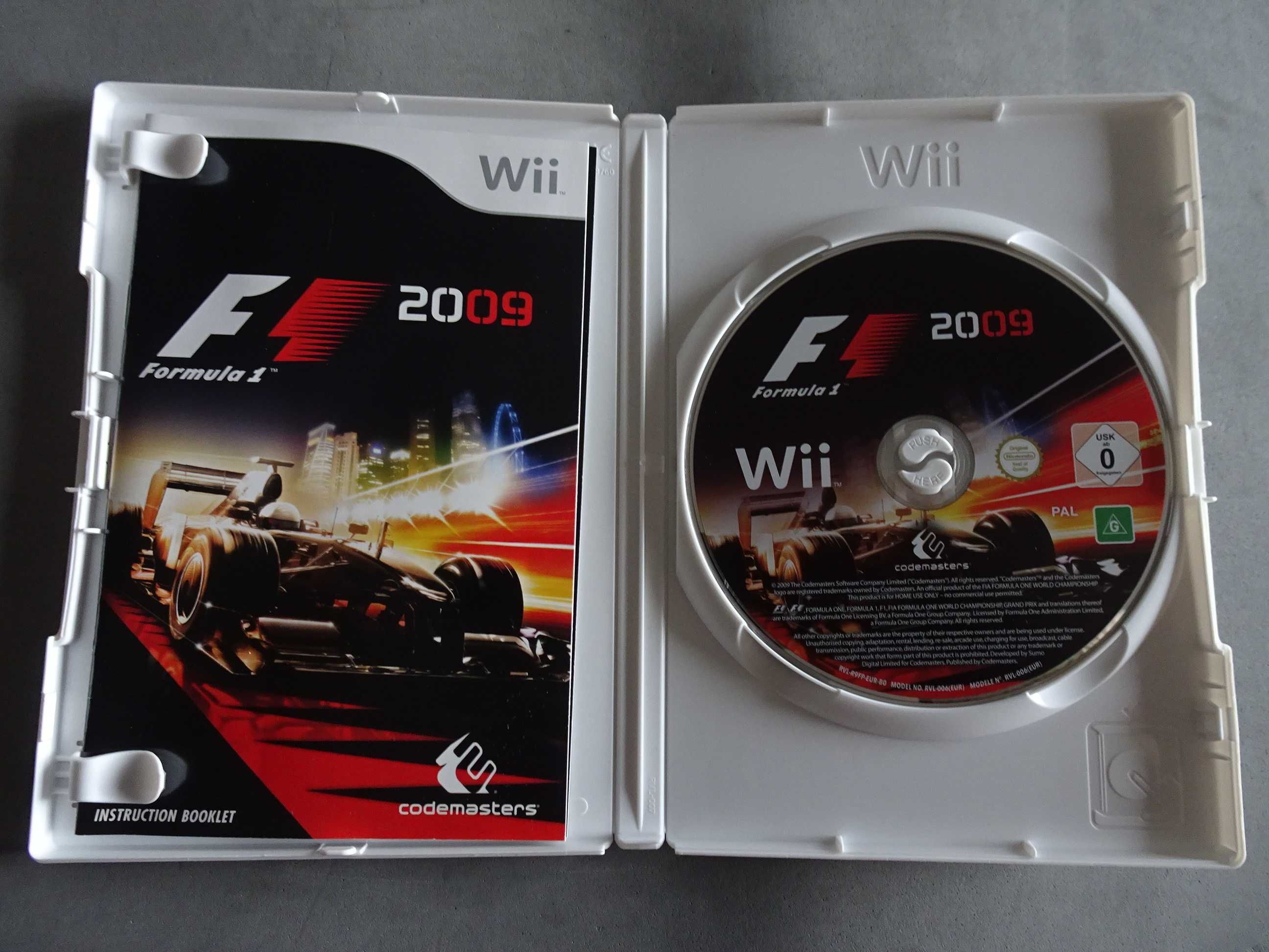 Jogo WII - Fórmula 1 2009 - F1 2009