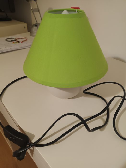 Candieiro com abajur