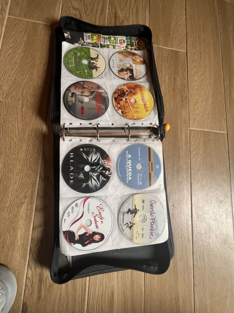 168 DVDs Originais + Bolsa