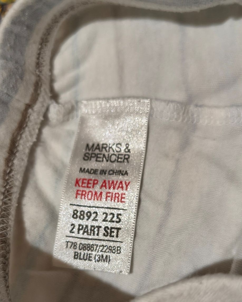 Spodenki spodnie niemowlęce Marks&Spencer roz. 62
