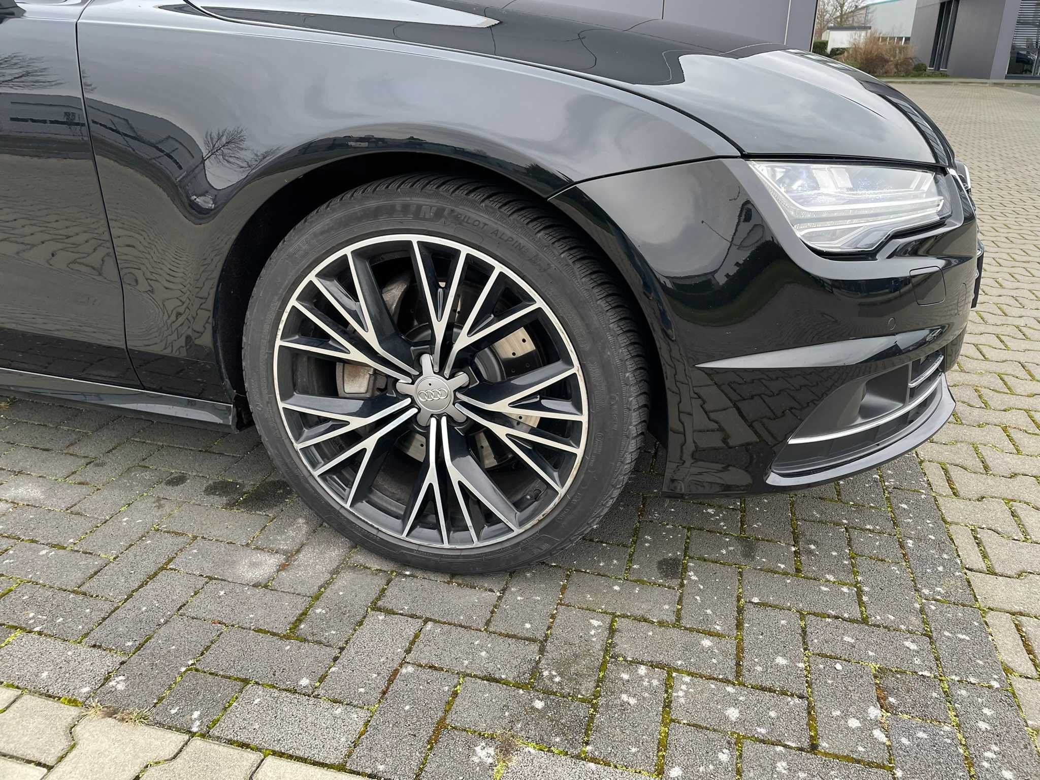 Audi a7 biTdi 3.0 320 Radary Webasto Aktywny Wydech Pneumatyka ZAMIANA