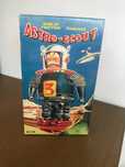 Robot de corda em metal
