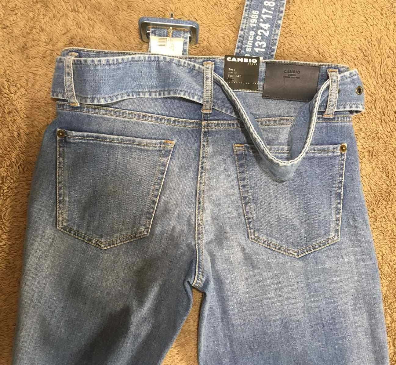Джинсы жіночі , нові ( Cambio jeans vintage edition ) 34 D . Туніс