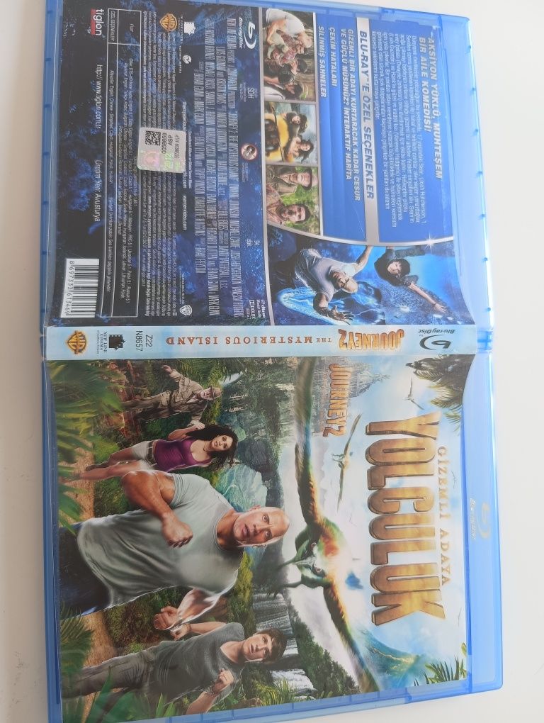 Podróż na tajemniczą wyspę, JOURNEY 2, Blu-ray, polska wersja językowa