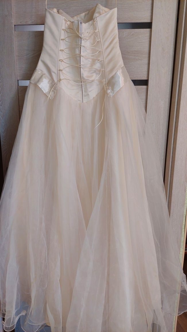Весільна сукня/свадебное платье айворі