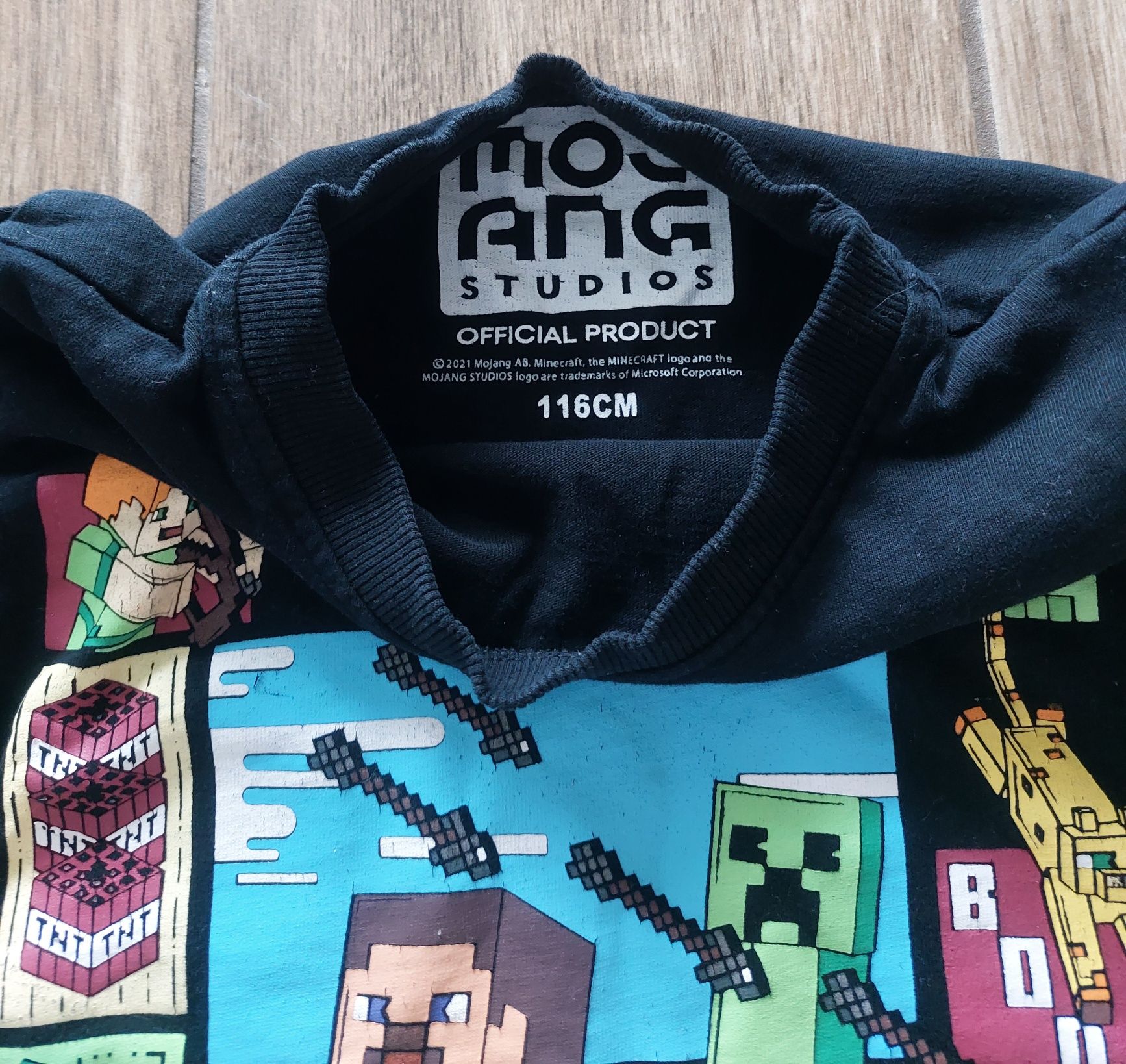 Koszula bluzka Minecraft r.116