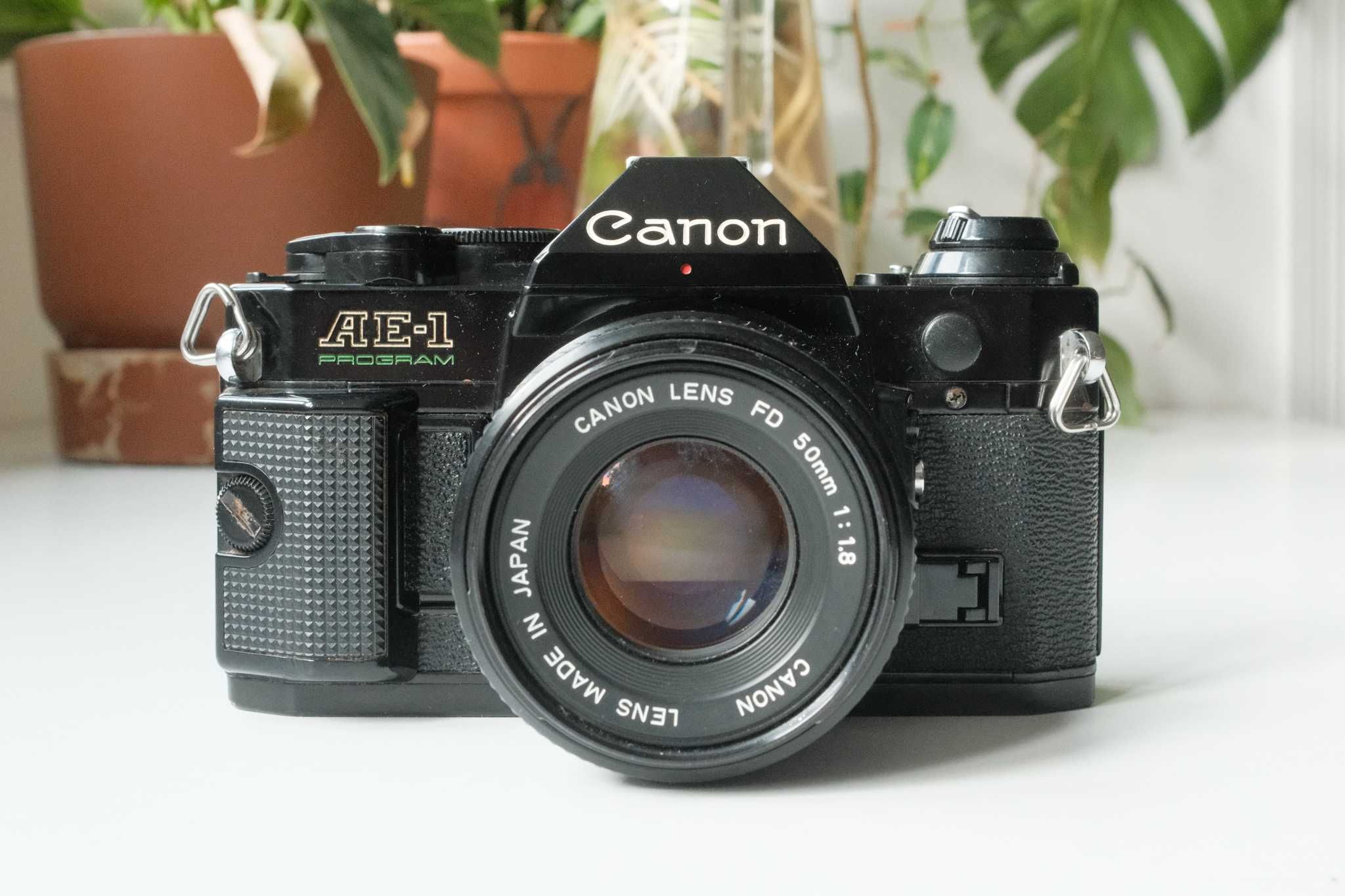 Canon AE-1 Program + Canon FD 50mm 1.8