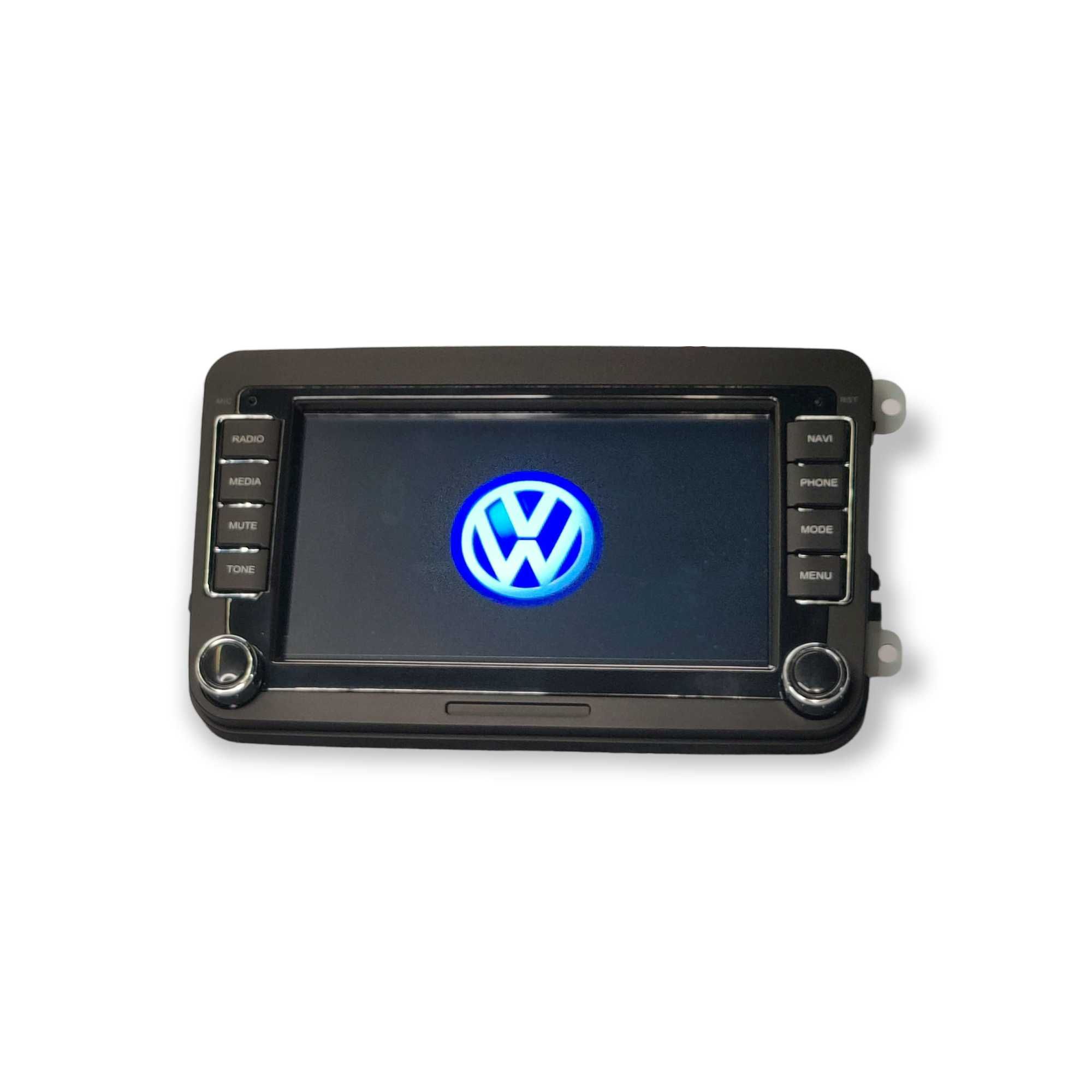 Rádio Volkswagen VW SEAT SKODA - Android 11 – 2 DIN GPS WIFI - Novo