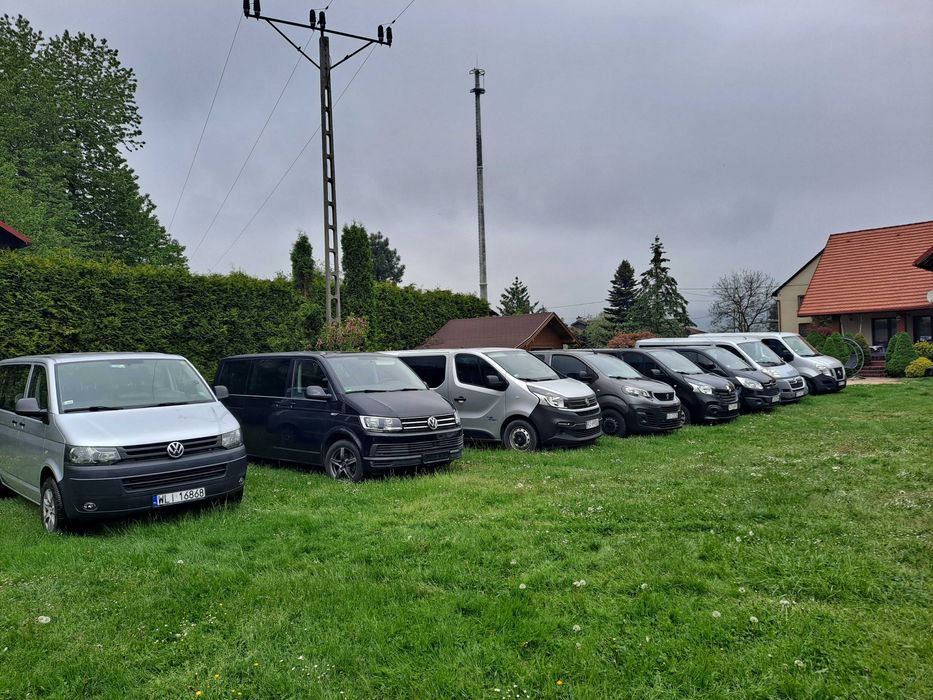 Wynajem wypożyczalnia bus dostawczy osobowy  autolaweta auta osobowe