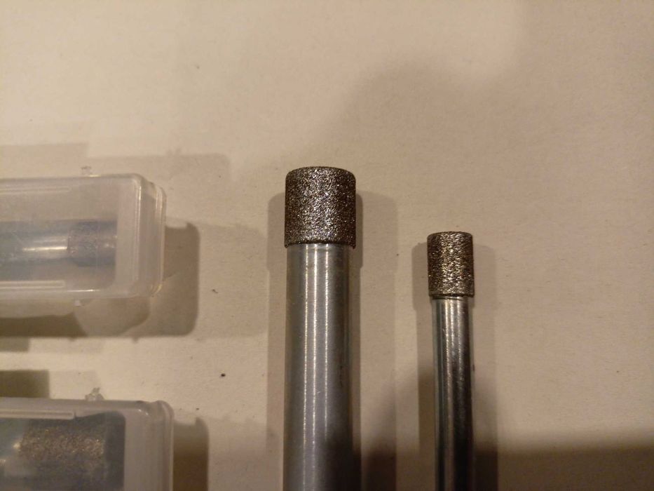 ściernice diamentowe szlifierskie trzpieniowe pilnik komplet 6 szt