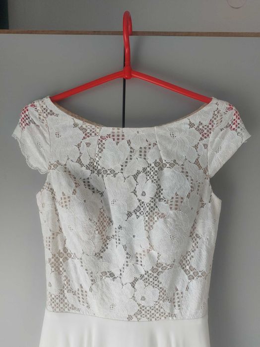 Suknia ślubna boho lillian west minimalizm