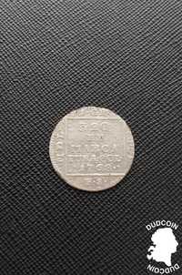 Moneta grosz srebrny Poniatowski SAP 1768 RZADSZY