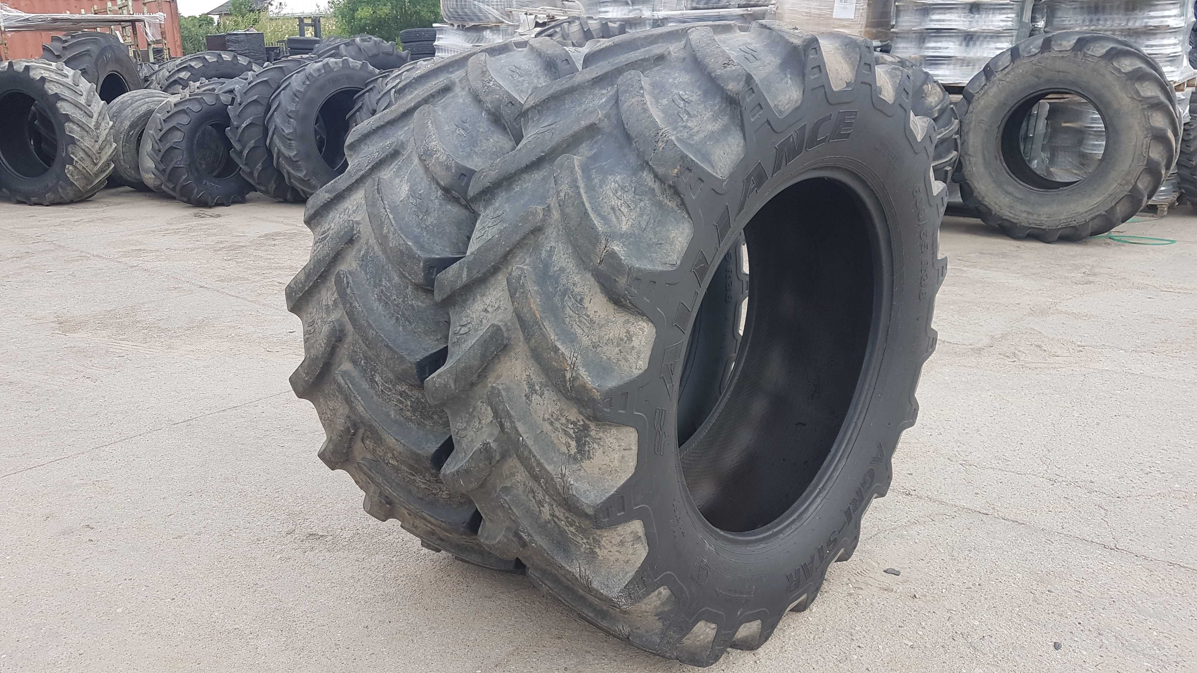 Opony 600/65R38 Alliance Bieżnik 80%