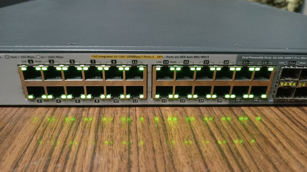 Switch Hp Pro Curve 3500yl-24 J8692A