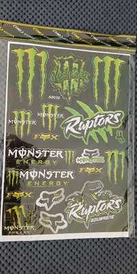 Wlepki motocyklowe Monster Energy