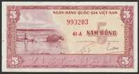 Wietnam 5 dong 1955 - stan 1/2