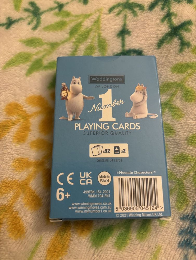Karty do gry Muminki Moomin