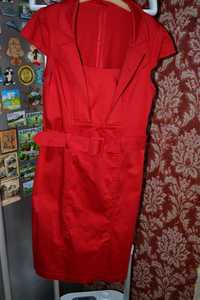Красное платья Польша размер 36 цена 400грн