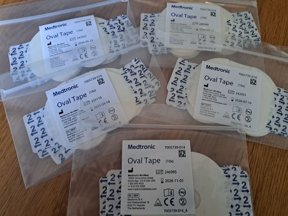 50 szt. plastrów Medtronic