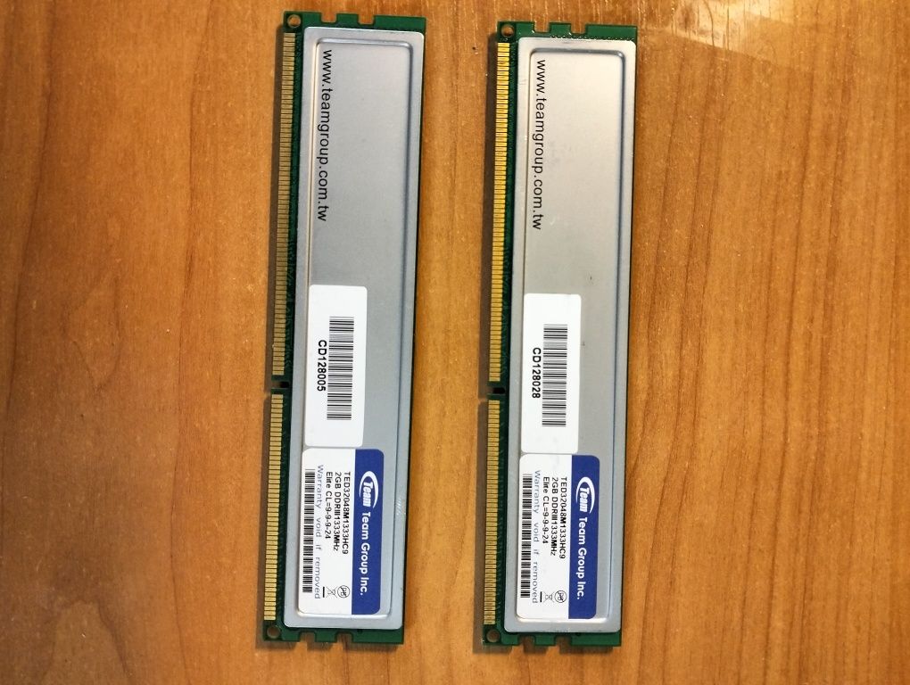 Оперативная память DDR-3, DDR-2.