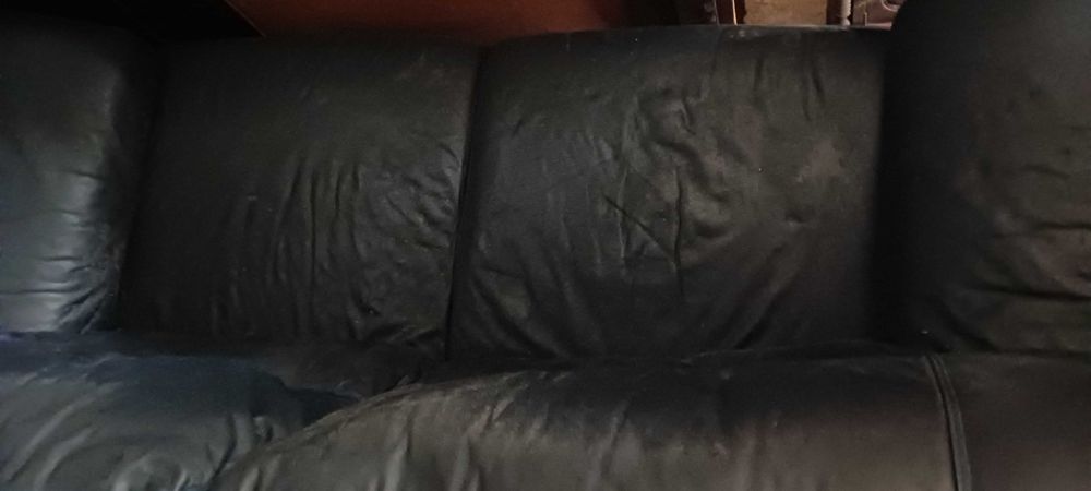 2 Sofás pele  2 lugares