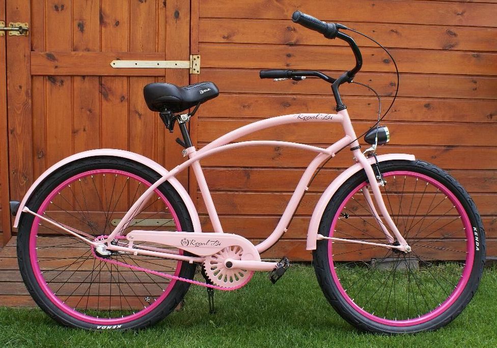 Zaprojektuj Rower miejski męski beach Cruiser 26 / 28 RoyalBi  3 biegi