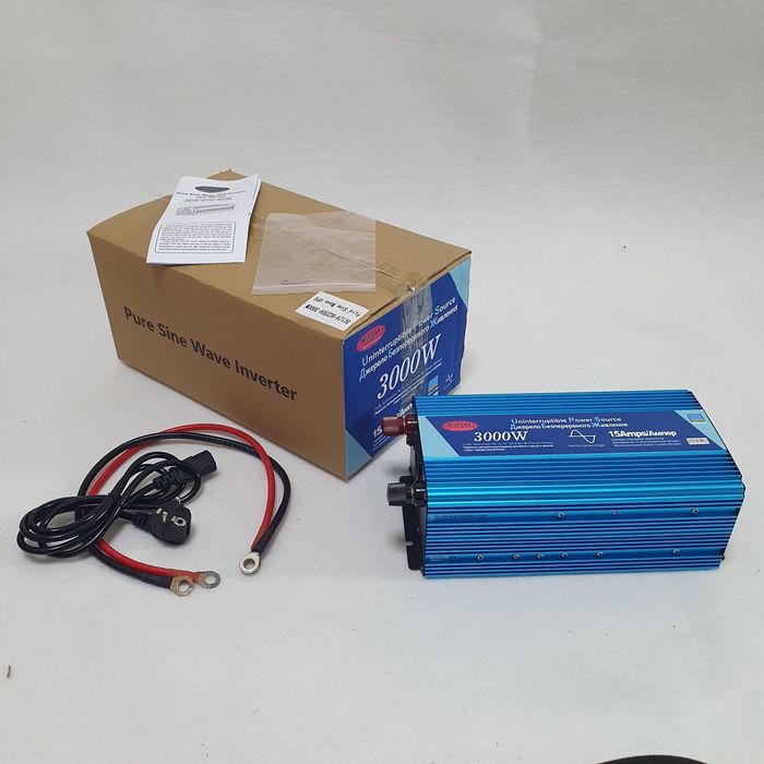 •Чистый синус•Преобразователь тока 12 220V инвертор 3000W/5000/7000