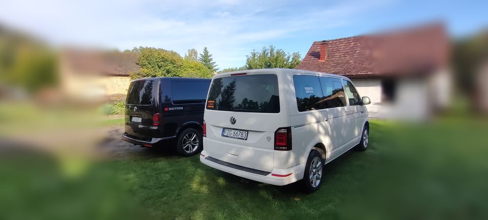 Wynajem / przewóz osób. Bus 8os. VW Caravelle.  Caddy Maxi  7os.