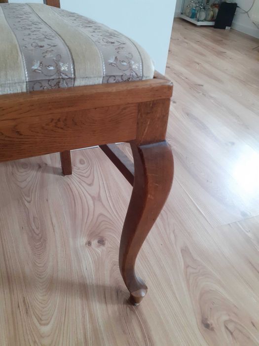 Stare krzeslo przedwojenne