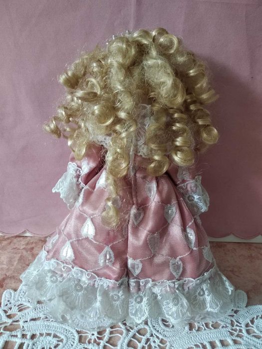 Фарфоровая кукла, 39 см. Кукла винтажная, 37 см.