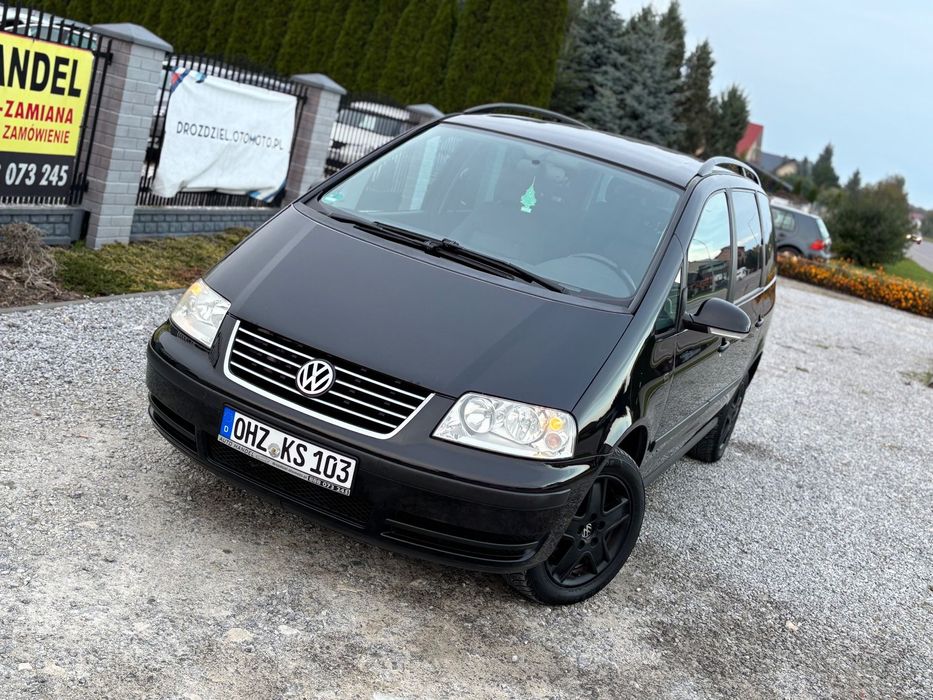 Volkswagen Sharan 2.0TDI*140KM 8V*Klimatronic*7-OSOBOWY*Super STAN*z Niemiec*OPŁACONY*