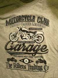 Koszulka t shirt motocyklowa Motorcycle Club Garage