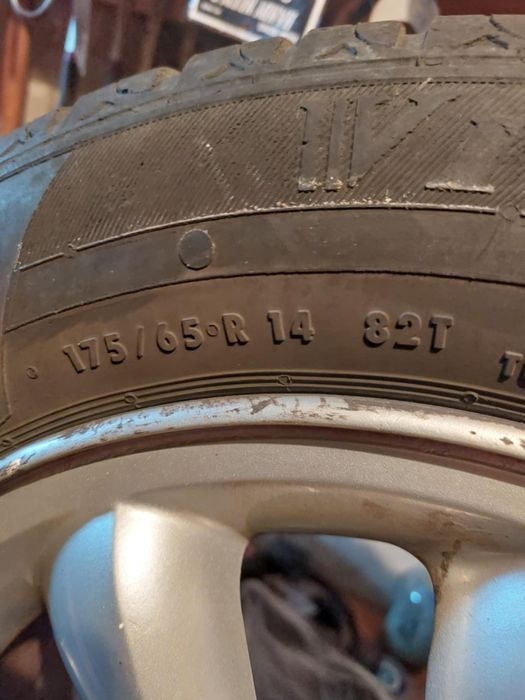 Koła 175/65 R14 letnie 4szt opony
