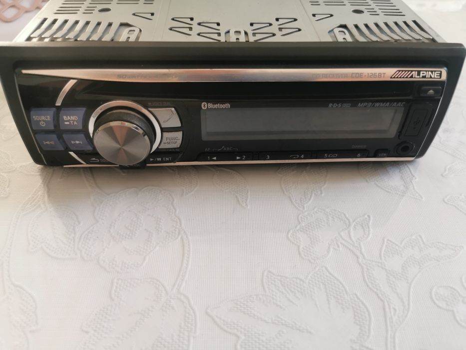 Radio Alpine z bluetooth idealne