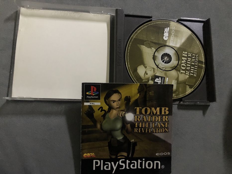 Tomb Raider Playstation 1, 5 частин PS1