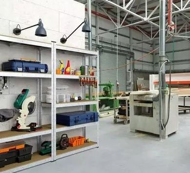 Стелаж металевий оцинкований Бюджет 2000х1000х450 на 5 полиць. 
Новий.