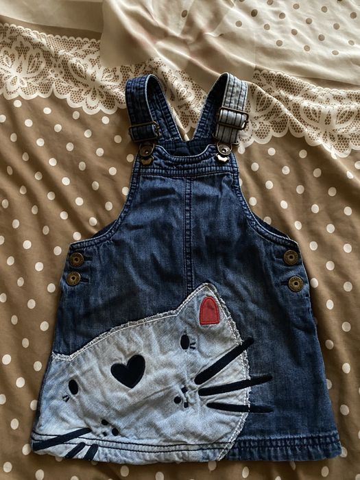 Джинсовый сарафан next