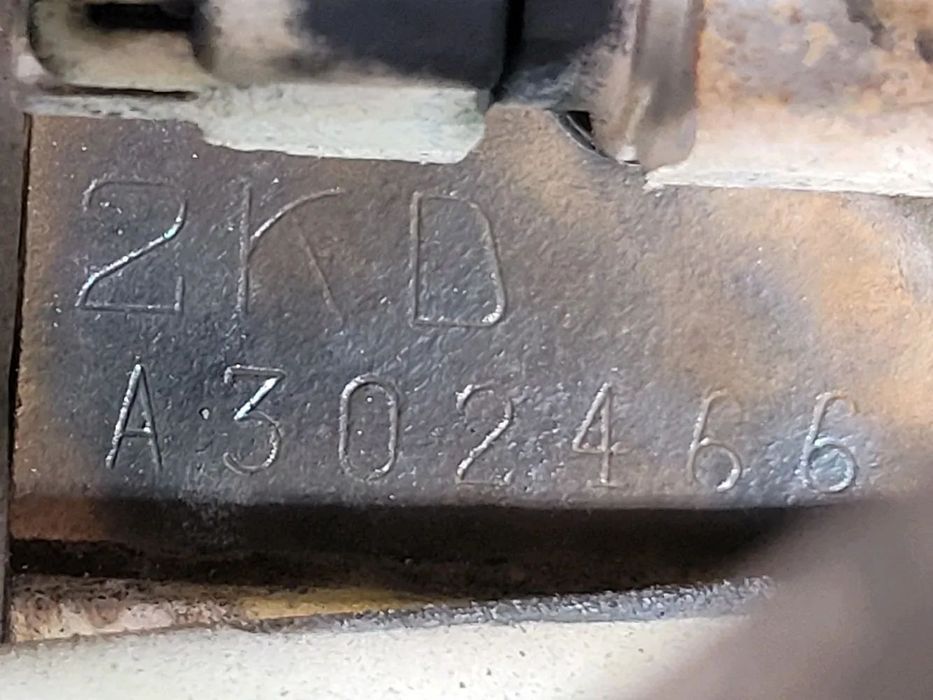 Motor 2KD Toyota 2.5L 145CV