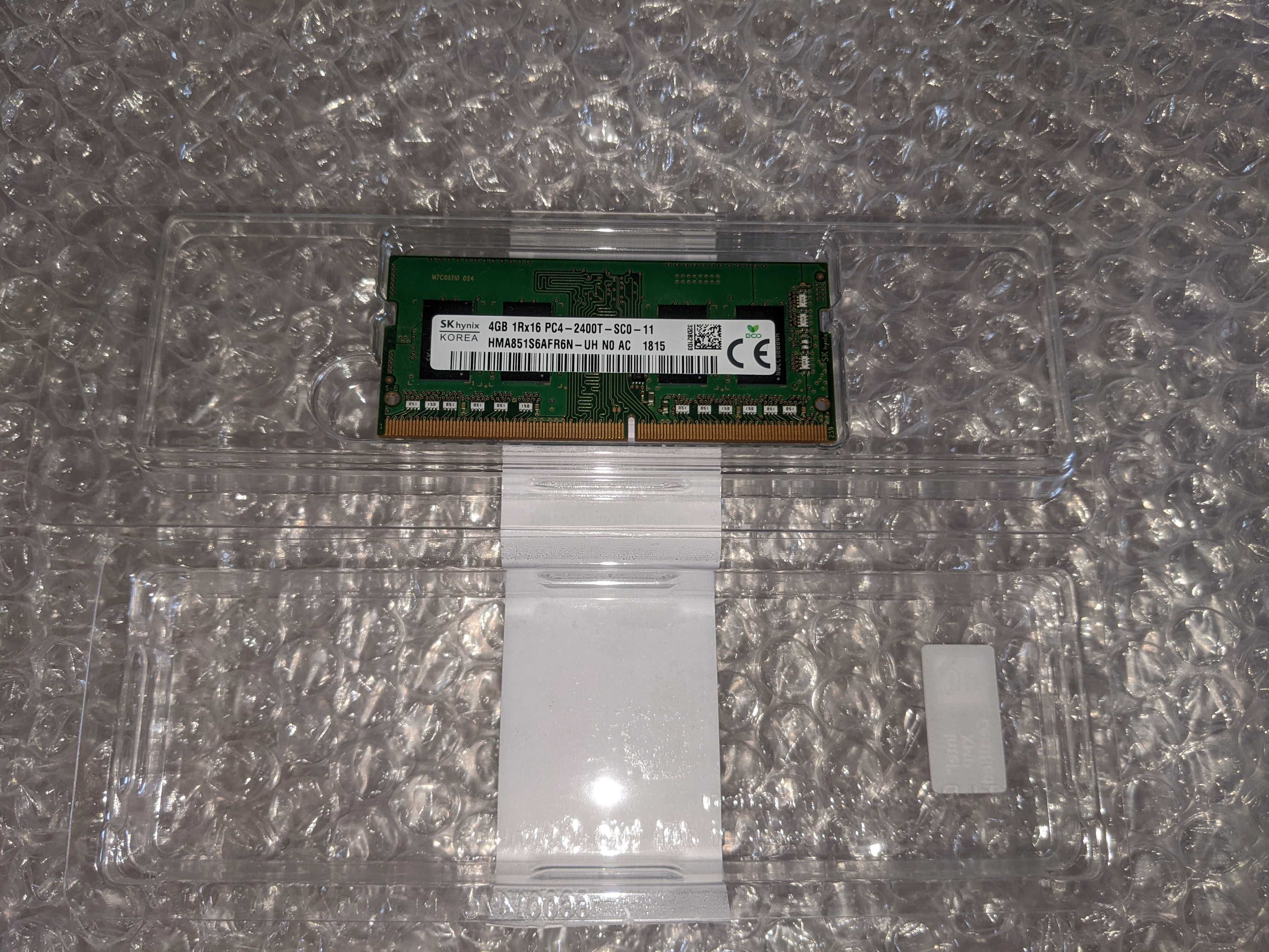 Оперативная память (ОЗУ) для ноутбука Hynix SODIMM DDR4 4GB 2400MHz