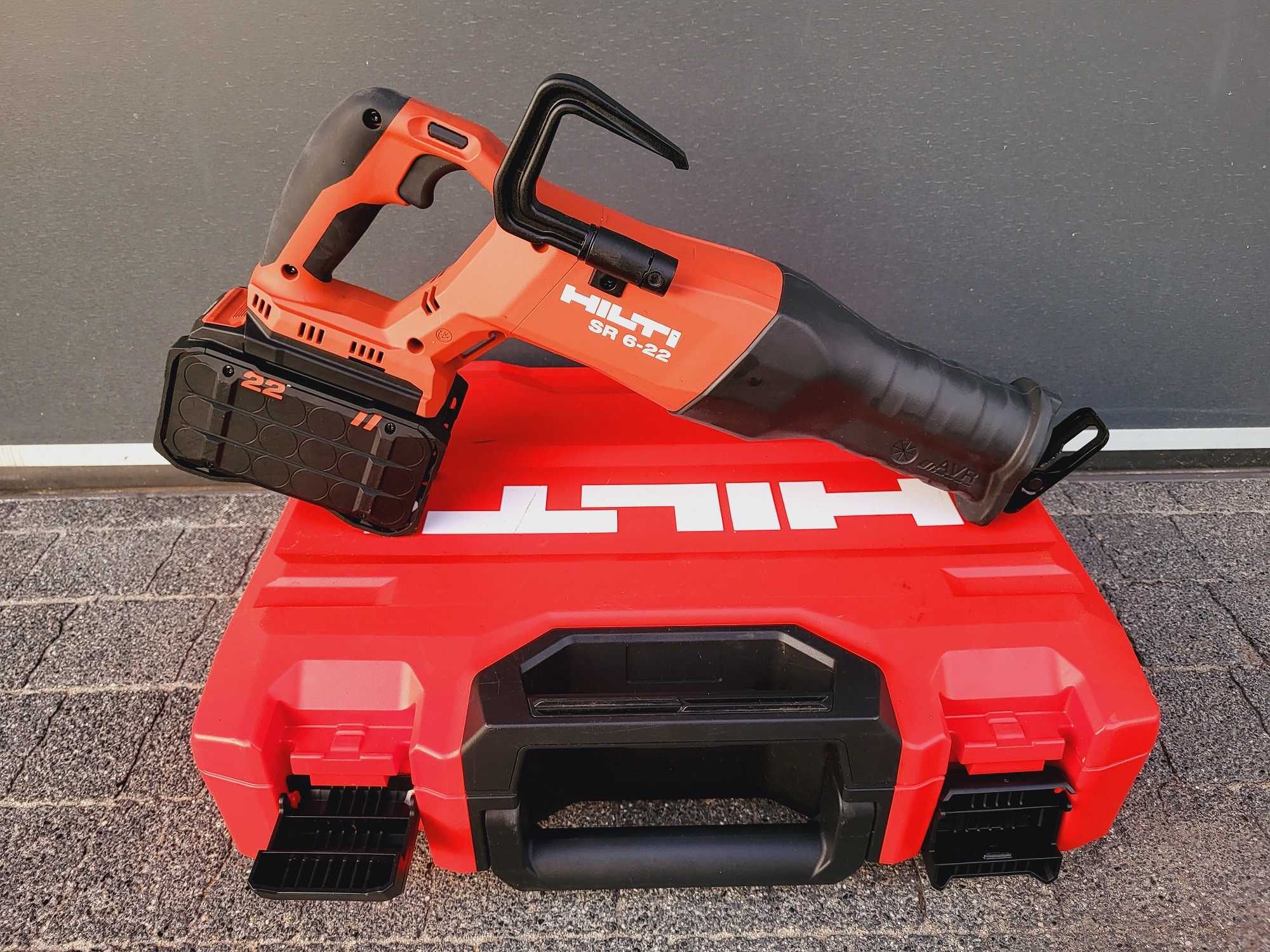 Piła Szablasta HILTI SR 6-22 Nuron + Aku. B 22-255 Li-ion Jak nowa!!