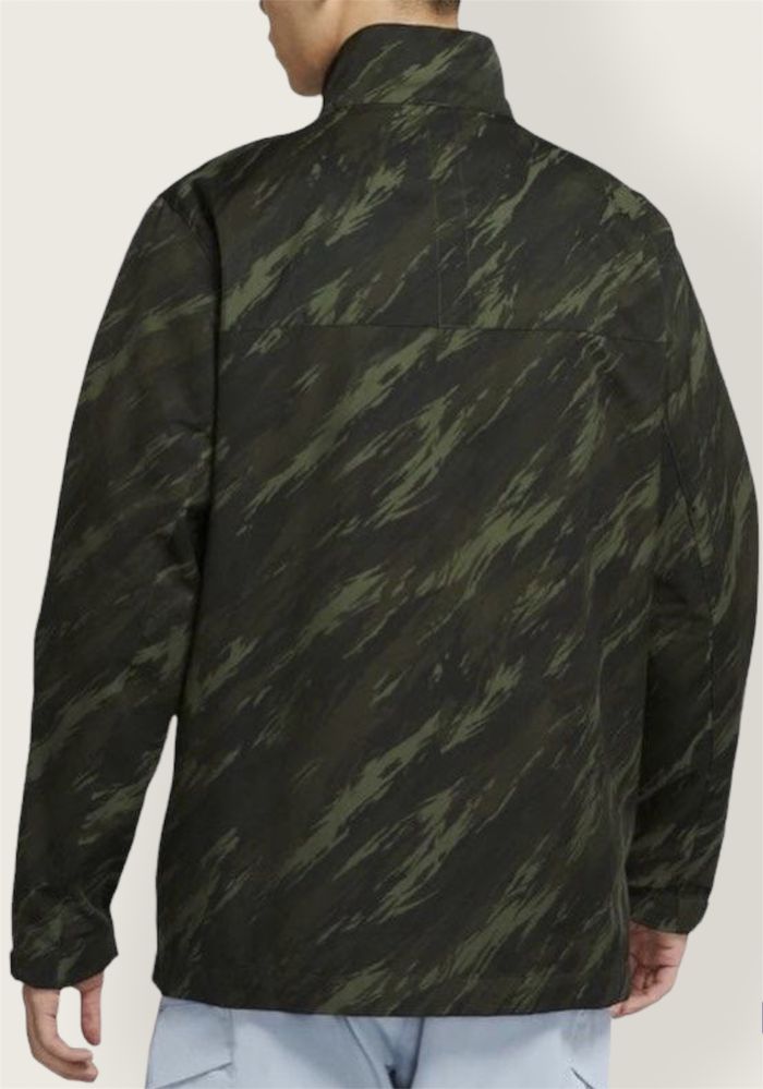 Nike Куртка чоловіча камуфляж військова найк хаки курточка