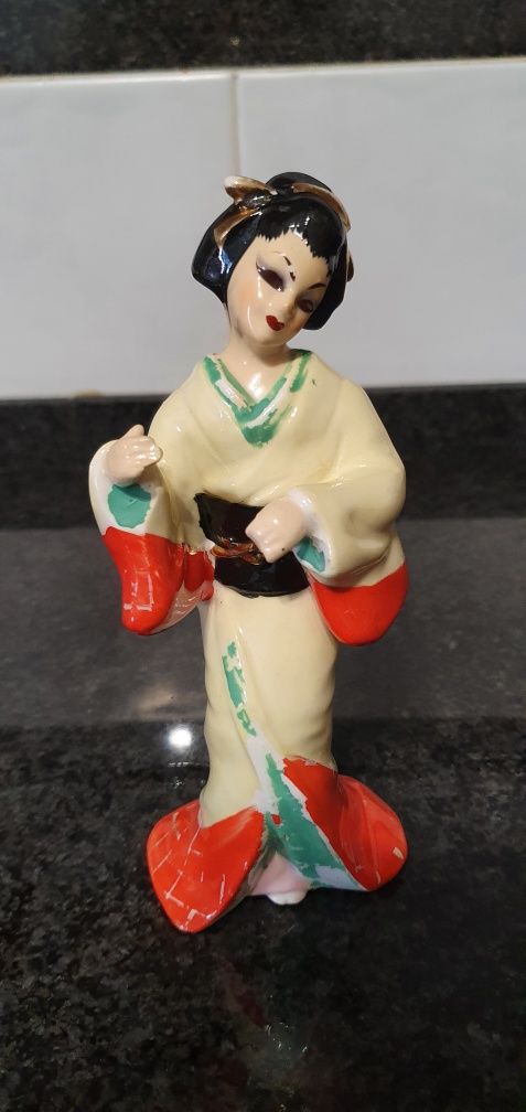 Boneca porcelana chinesa vintage