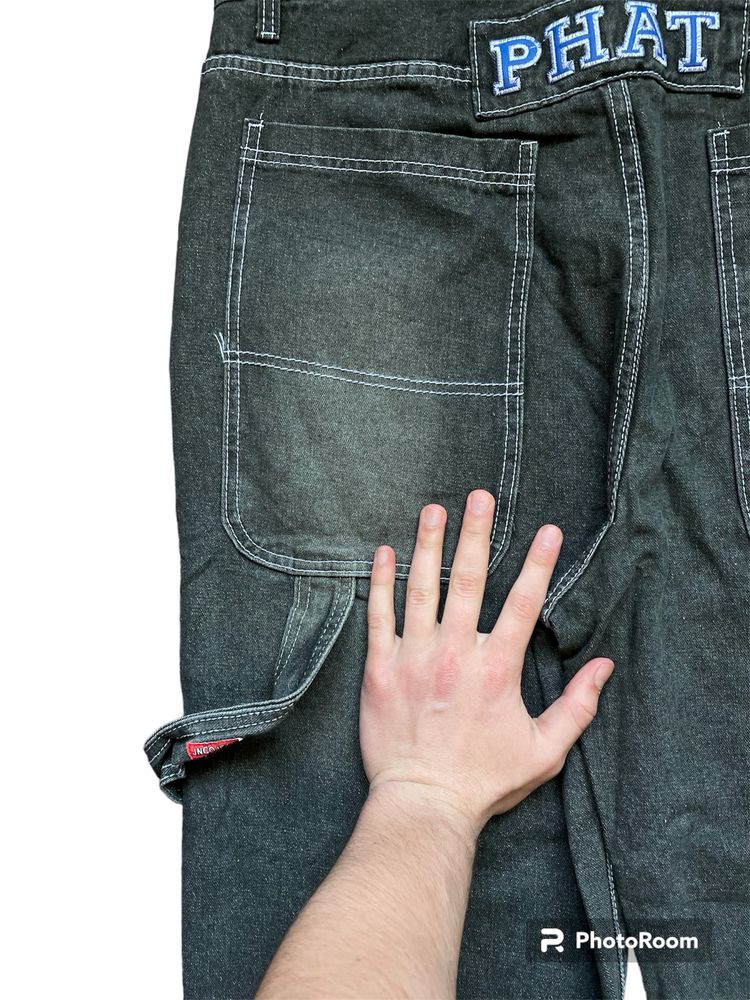 Широкі джинси type jnco southpole baggy fit phat denim