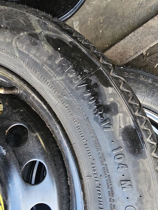 Koło Dojazdowe Ford Kuga-Volvo XC-R17 5x108-135/90