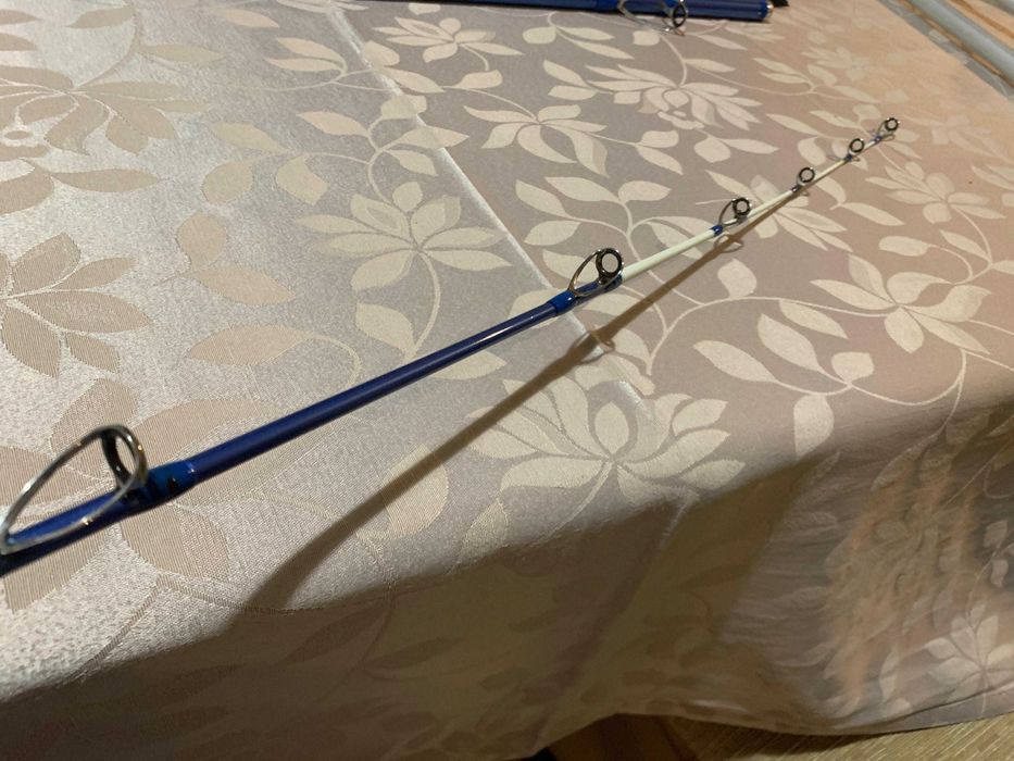 Cana de pesca surfcasting Vercelli Enigma Indigo, Carreto, Tripé