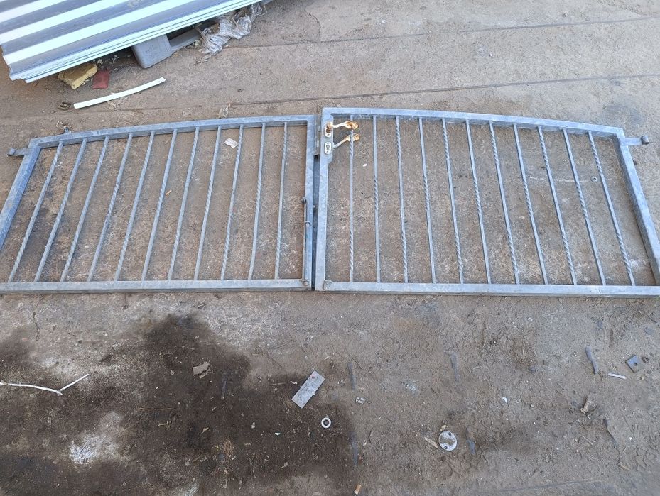 Brama stalowa ocynkowana