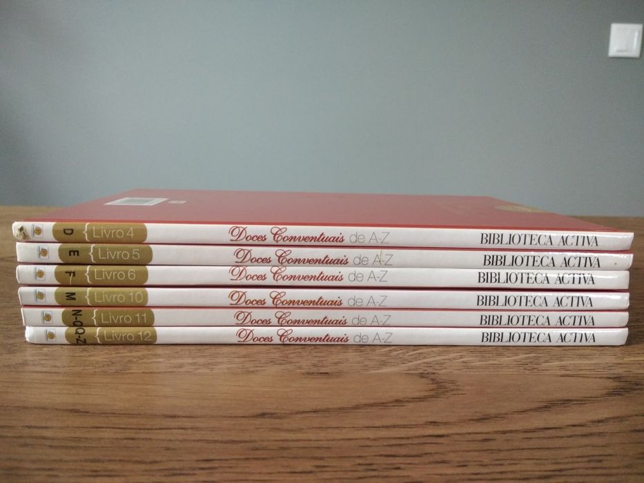 Livros "Doces Conventuais" da Biblioteca Activa