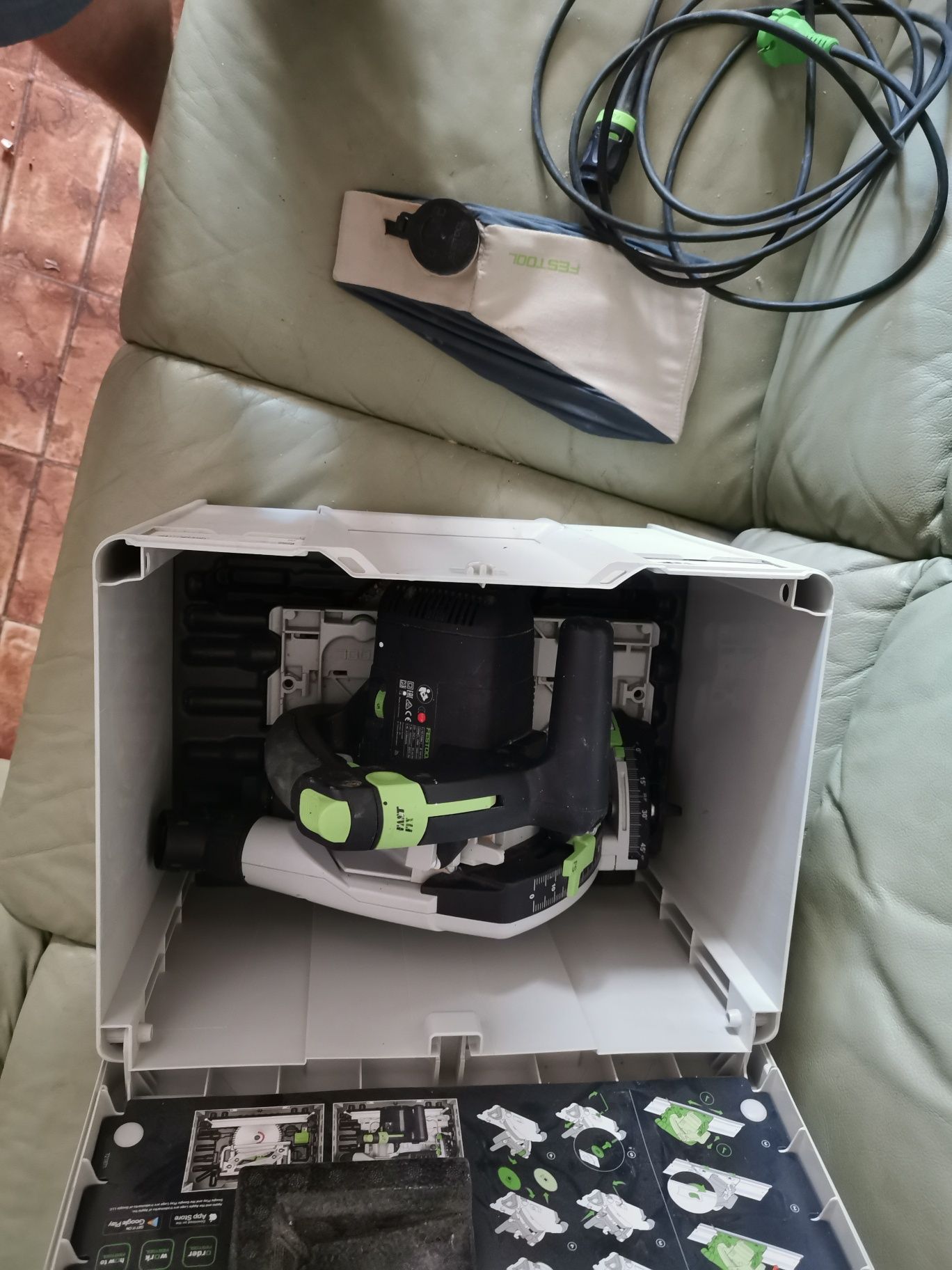 Pilarka Zagłebiarka  festool ts 55 f jak nowa