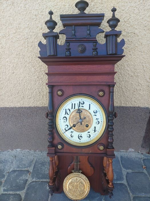 Zegar wiszący wagowy Lenskirch na chodzie